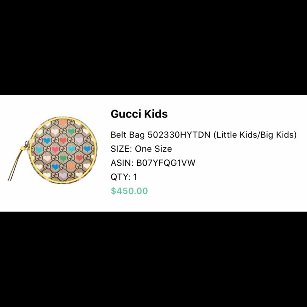 Kids Gucci belt bag